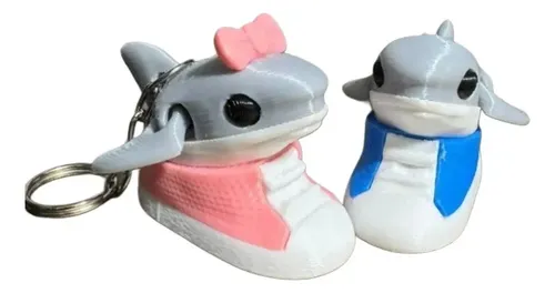 Pack De Figuras XL Tralalero Tralala Y Tralalerito – Tiburón Con Zapatillas Y Bebé Tiburón Con Pañal, Memes Virales Italianos, Colección Brainrot