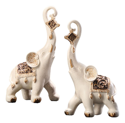 2x Estatuas De , Colección De Estatuillas De Resina,