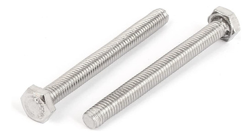 Pernos Hexagonales M1070 De Acero 304 Rosca Completa/media