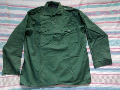 Camisa Tipo Militar Marca Nautica Talla M