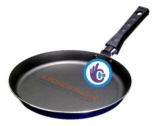 Panquequera 18 Cm. Antiadherente Teflon Sarten Tacos Jovifel