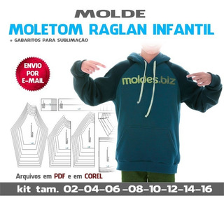 moletom raglan para sublimação