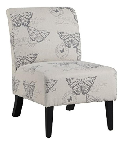 Linon 98320butt01u Lino Lily Silla Mariposa