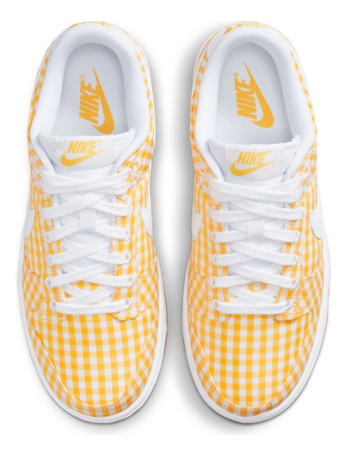 Zapatillas Mujer Nike Dunk Flow Low - Yellow Gingham