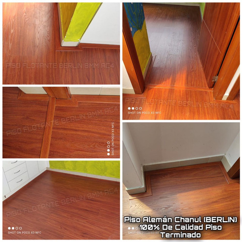 Imagen 3 de 10 de Piso Flotante Aleman Ac4 De 8mm