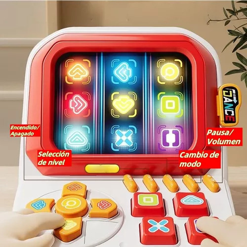 Yuju Juguete Popit Electronico Antiestré Juego Quick Push Consola Tiene Luces
