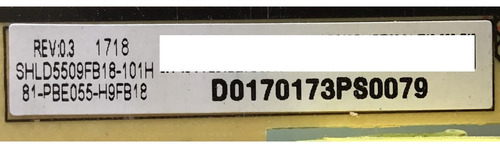Fuente Tcl 81-pbe055-h9fb18 / Shld5509f-101h Cqc12001080094 (Usado)