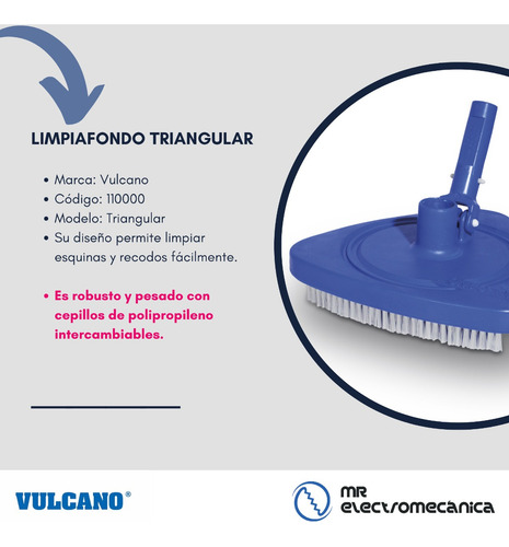 Kit Limpieza Vulcano Boya + Sacahojas + Barrefondo
