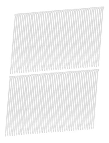 Brida de nailon para cables, 4 x 200 mm (paquete con 100 unidades), Alltech, color blanco