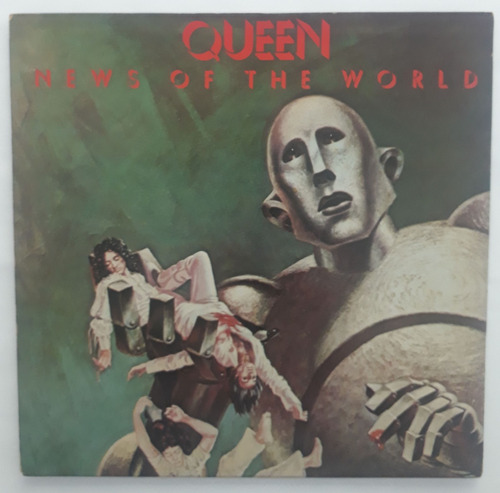 Lp Vinil (nm Queen News Of The World 1a Ed Br 1977 Gat C/en