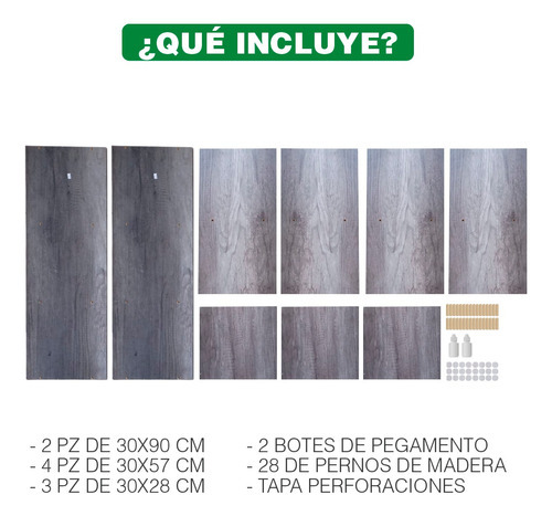 Imagen 3 de 10 de Organizador De 6 Cubos Armable Estilo Minimalista Color Lombardia