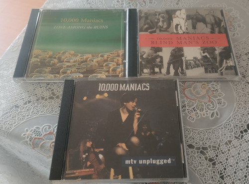 10000 Maniacs Pack 3 Cd's