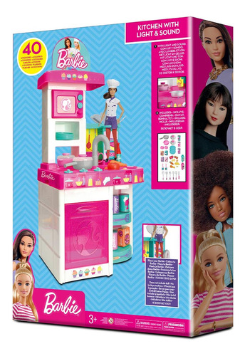 Barbie Cocina Con Luz Y Sonido