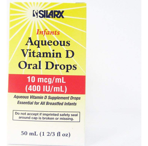 Silarx Acuosos Vitamina D Oral Gotas 50ml Por Silarx