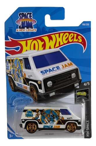 Hot Wheels 2021 - Space Jam A New Legacy 70s Van Branco