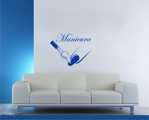 Vinilo Pared Manicura Esmalte A Wall Stickers