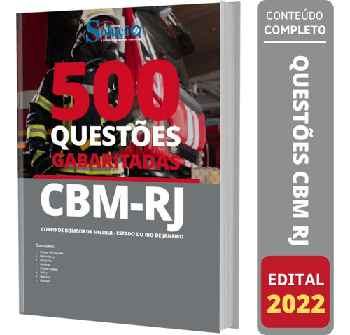 Caderno De Questões Gabaritadas Cbm Rj