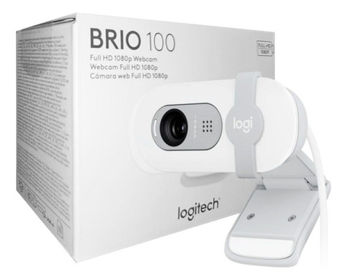 Webcam Logitech Brio 100 Full Hd 1080p Super Promoción