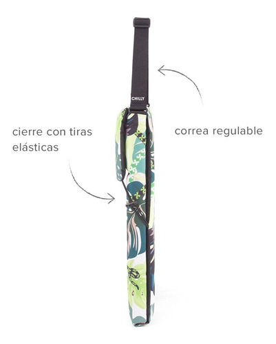 Imagen 10 de 10 de Reposera Plegable Diseño Selva Chilly