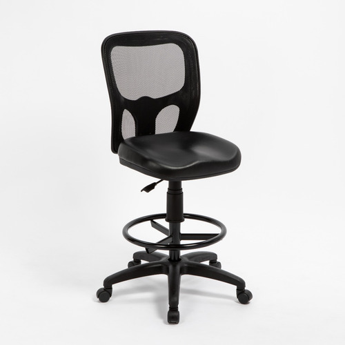 Imagen 1 de 8 de Silla De Oficina Alta Cajera Diseño India