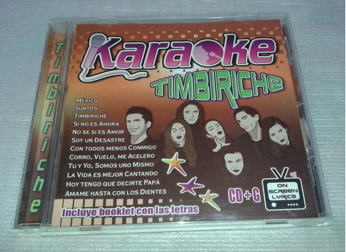 Karaoke Timbircihe Cd Edicion Mexico 2005