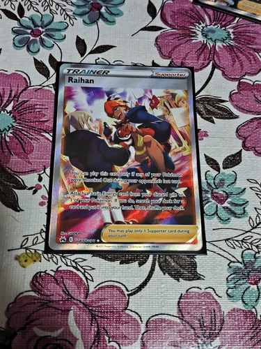Tarjetas Coleccionables Raihan Trenador Y Mamoswine Ex