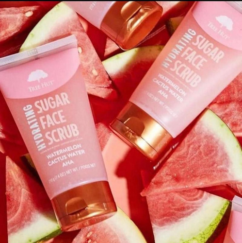 Mini Esfoliante Facial Watermelon Cactus 43g Momento De Aplicação Dia/noite Tipo De Pele Todo Tipo De Pele