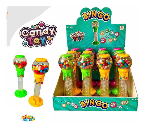 Dispensador De Dulces Bingo Candy Toy - g a $238