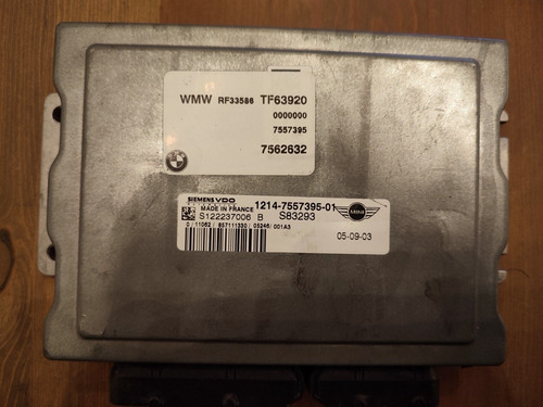 Computadora Mini Cooper Ecm Ecu 2002-2006 1214-7557395-01 (Usado)