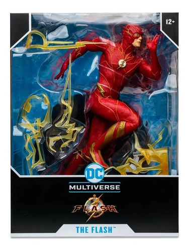Mcfarlane Toys Dc Multiverse Flash Estatua The Flash Movie