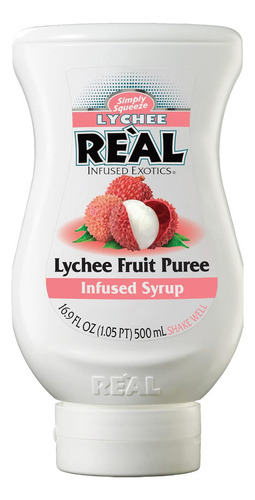 Jarabe Puree Real Lychee Fruit 500 Ml