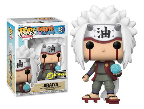 Jiraiya Rasengan Funko Pop Naruto Shippuden 1481 Glow Brilla