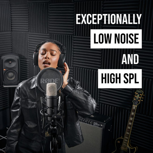 Micrófono De Condensador Røde Nt1 Signature Series Black