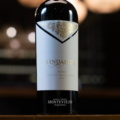 Imagen 2 de 10 de Vino Lindaflor Blend Caja X 6 X 750ml. - Bodega Monteviejo