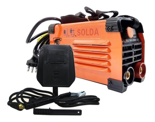 Imagem 1 de 4 de Maquina Solda Inversora Portatil Mini Mma 225 220v Usk
