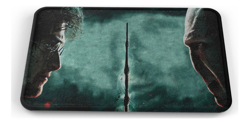 Tapete Harry Potter Y Lord Voldemort Baño Lavable 40x60cm