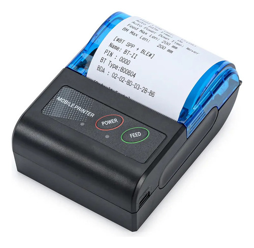 Impresora Portatil Termica Usb Bluetooth 58mm - Celular O Pc