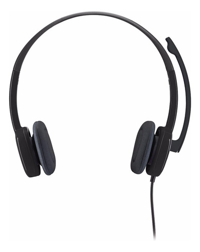 Fone E Microfone Com Fio Logitech H151 Pc/tablet/smartphone