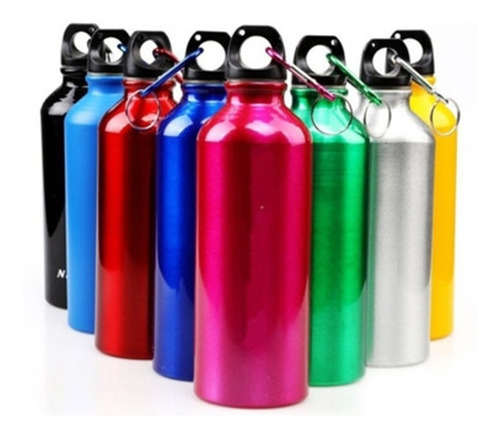 Botella De Agua Aluminio Con Rosca 1000ml - Impowick