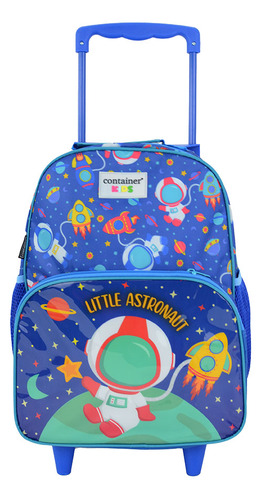 Mochilete Escolar Container Kids Astronauta Azul - 60664