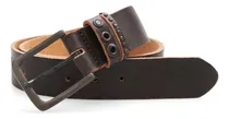 Comprar Cinturón Para Hombre Stork Man Cinturón Alabama De Cuero Vacuno Marrón Talle 90.0