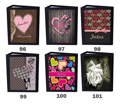 Kit Especial 04 Albuns Luxo 240 Fotos Cada + Brinde Especia*