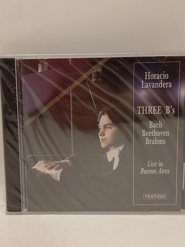 Horacio Lavandera Bach/ Beethoven/ Brahms Cd Nuevo 