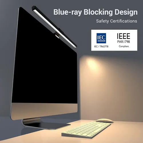 Lampara Led Para Monitor Quntis, Proteccion Ocular Y Tactil