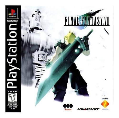 Final Fantasy VII  Final Fantasy VII Standard Edition Sony PS1 Físico