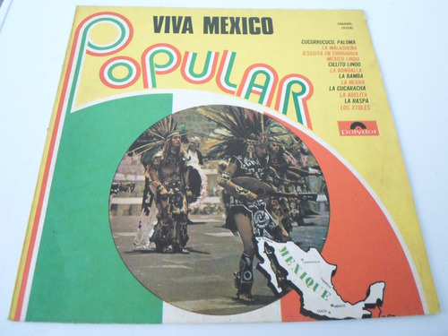 Viva Mexico - Serie Popular - Vinilo Argentino