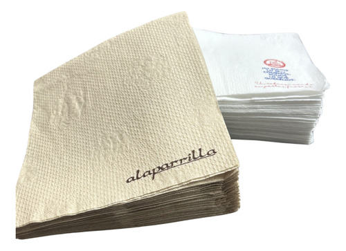 Servilletas Papel Tissue Impresas Con Tu Diseño 33x33 Cm Beige