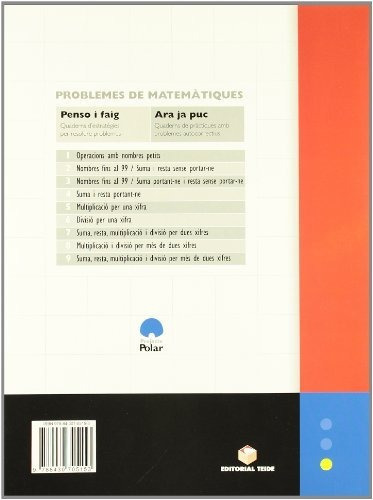 Ara Ja Puc 3. Problemes De Matematiques - 9788430705153