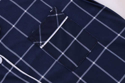 Cc Pijama Mujer Estilo Cuadros Pijama