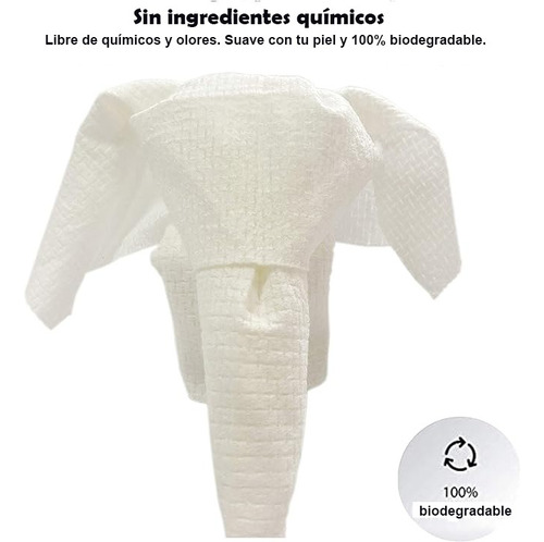 20 Toallitas Comprimidas Algodón Aseo Facial Viajes Mascotas